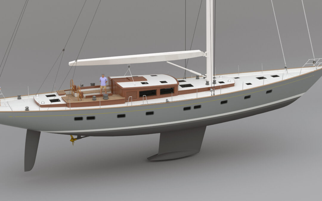 Project Ouzel – 29m Sailing yacht